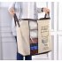 Portable High Capacity Non woven Clothes Storage Bag Folding Closet Organizer for Pillow Quilt Blanket Bedding Korean style