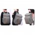 Portable Insulated Bag Multifunctional Leakproof Outdoor Picnic Fresh keeping Backpack Cooler Bag black