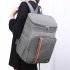 Portable Insulated Bag Multifunctional Leakproof Outdoor Picnic Fresh keeping Backpack Cooler Bag black