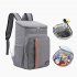 Portable Insulated Bag Multifunctional Leakproof Outdoor Picnic Fresh keeping Backpack Cooler Bag black