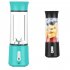 Portable Juicer Cup 150w Powerful USB Charging Electric Juicer Mini Blender for Smoothies Shakes Black