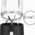 Portable Juicer Cup 150w Powerful USB Charging Electric Juicer Mini Blender for Smoothies Shakes Black