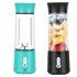 Portable Juicer Cup 150w Powerful USB Charging Electric Juicer Mini Blender for Smoothies Shakes Black