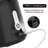Portable Juicer Cup 150w Powerful USB Charging Electric Juicer Mini Blender for Smoothies Shakes Black