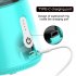 Portable Juicer Cup 150w Powerful USB Charging Electric Juicer Mini Blender for Smoothies Shakes Black