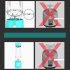Portable Juicer Cup 150w Powerful USB Charging Electric Juicer Mini Blender for Smoothies Shakes Black