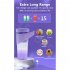 Portable Juicer Cup Electric Blender USB Charging Multi functional Fruit Juice Mixer Machine Travel Shakes Purple
