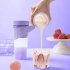 Portable Juicer Cup Electric Blender USB Charging Multi functional Fruit Juice Mixer Machine Travel Shakes Black