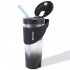 Portable Juicer Cup Electric Blender USB Charging Multi functional Fruit Juice Mixer Machine Travel Shakes Purple