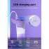 Portable Juicer Cup Electric Blender USB Charging Multi functional Fruit Juice Mixer Machine Travel Shakes Black