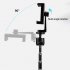 Portable K20 Tripod Handheld Self timer Bluetooth Android   iOS Mobile Phone Universal Live Selfie Stick for Travel K20