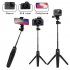 Portable K20 Tripod Handheld Self timer Bluetooth Android   iOS Mobile Phone Universal Live Selfie Stick for Travel K20