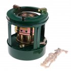 Portable Kerosene Burner Outdoor Travel 8 Wicks One-piece Stove For Cooking Camping Hiking Picnic green
