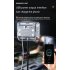 Portable LED Camping Lantern With 4000mah Battery Digital Display Hooks Magnet Rechargeable Tent Light For Camping Backpacking Emergency digital display work li