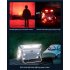 Portable LED Camping Lantern With 4000mah Battery Digital Display Hooks Magnet Rechargeable Tent Light For Camping Backpacking Emergency digital display work li