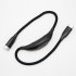 Portable LED Neck Reading Light Built in 1000mAH Lithium Battery Eye Protection USB Charging Touch Sensor LED Reading Light black