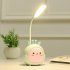 Portable LED Table Lamps 3 Lighting Modes Cartoon Deer Eye Protection USB Charging Reading Desk Light Night Light green deer