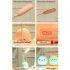 Portable LED Table Lamps 3 Lighting Modes Cartoon Deer Eye Protection USB Charging Reading Desk Light Night Light green deer