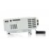 Portable LED Video Projector with 300 1 contrast and HDMI port which can easily be taken to business meetings as it is ultra compact and light
