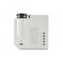 Portable LED Video Projector with 300 1 contrast and HDMI port which can easily be taken to business meetings as it is ultra compact and light