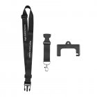 Portable Lanyard With Buckle Neck Strap Bracket Accessories Compatible For Dji Mini 3 Pro Air2s Remote Control black