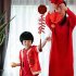 Portable Led Electronic Firecracker Lantern New Year Festival Decorative Firework Wedding Ornament Children Toys red