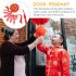 Portable Led Electronic Firecracker Lantern New Year Festival Decorative Firework Wedding Ornament Children Toys red
