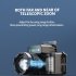 Portable Led Headlight 90 Degree Adjustment Ipx4 Waterproof Telescopic Zoom Flashlight H03