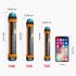 Portable Led Mini Flashlight 6 Levels Usb Rechargeable Waterproof Magnetic Camping Lantern Tent Lamp T15