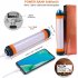 Portable Led Mini Flashlight 6 Levels Usb Rechargeable Waterproof Magnetic Camping Lantern Tent Lamp T15