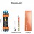 Portable Led Mini Flashlight 6 Levels Usb Rechargeable Waterproof Magnetic Camping Lantern Tent Lamp T15