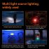 Portable Led Mini Flashlight with Side Light 900 Lumens USB Charging Torch Outdoor Emergency Lighting Tool V3 Black