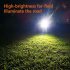 Portable Led Mini Flashlight with Side Light 900 Lumens USB Charging Torch Outdoor Emergency Lighting Tool V3 Black