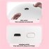 Portable Led Mini Humidifier 250ml Cartoon Cat Tiger Office Home Mist Purifier Night Light Pink