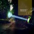 Portable Led Outdoor Camping Light Tent Lamp Multifunctional Usb Charging Telescopic Emergency Light green