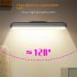 Portable Led Reading Light Desk Lamp 120 Degree Wide Angle Adjustable Night Light Battery model White