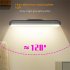 Portable Led Reading Light Desk Lamp 120 Degree Wide Angle Adjustable Night Light Battery model Black