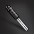 Portable Lightweight Mini Bicycle Pump Basketball Pump for American French Valve Silver One size