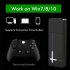 Portable Lightweight Wireless Receiver Adapter for XBOX One S X PC Controller black