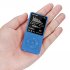 Portable MP4 Lossless Sound Music Player FM Recorder FM Radio Lot Micro TF Card AMV AVI Audiobooks blue