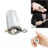 Portable Magic Telescopic Props 110cm Silver Stainless Steel Martial Arts Magic Wand Pocket Magic Props Silver 1 1M