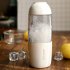 Portable Manual Juicer Mini Baby Juice Cup for Lemon Orange Juicing white