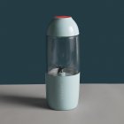 Portable Manual Juicer Mini Baby Juice Cup for Lemon Orange Juicing blue