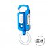 Portable Metal Keychain Bottle Opener Lighter Multi function Key Ring Outdoor Waterproof Tool blue GQG9