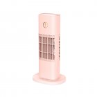 Portable Mini Air Conditioning Fan Usb Spray Type Water Misting Fan Desktop Air Cooler For Home Bedroom Office pink