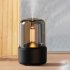 Portable Mini Aroma Diffuser Usb Air Humidifier Luminous Essential Oil Sprayer Night Light For Home Gift black