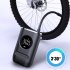 Portable Mini Auto Inflatable Air Pump USB Type C Rechargeable 4000mAh Battery Digital Display Car Air Compressor Wireless charging