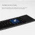 Portable Mini Bluetooth Keyboard Wireless Foldable Trackpad Keyboard for IOS Android Windows Ipad Silver