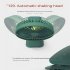 Portable Mini Clip On Fan 3 Levels 2000mah Battery Below 36db Low Noise Mute Desktop Fan Air Cooling Fan 2000mAh dark green