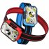 Portable Mini Cob Led Headlight Usb Charging Head mounted Flashlight Torch Outdoor Fishing Light red